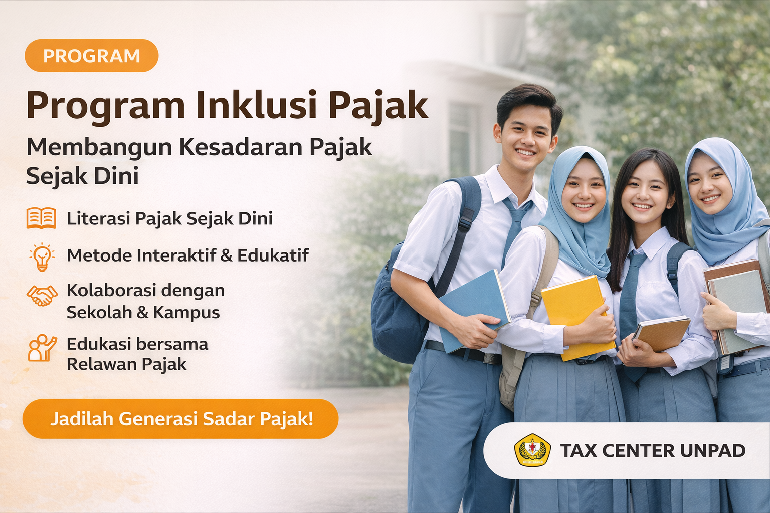 Program Inklusi Pajak: Membangun Kesadaran Pajak Sejak Dini